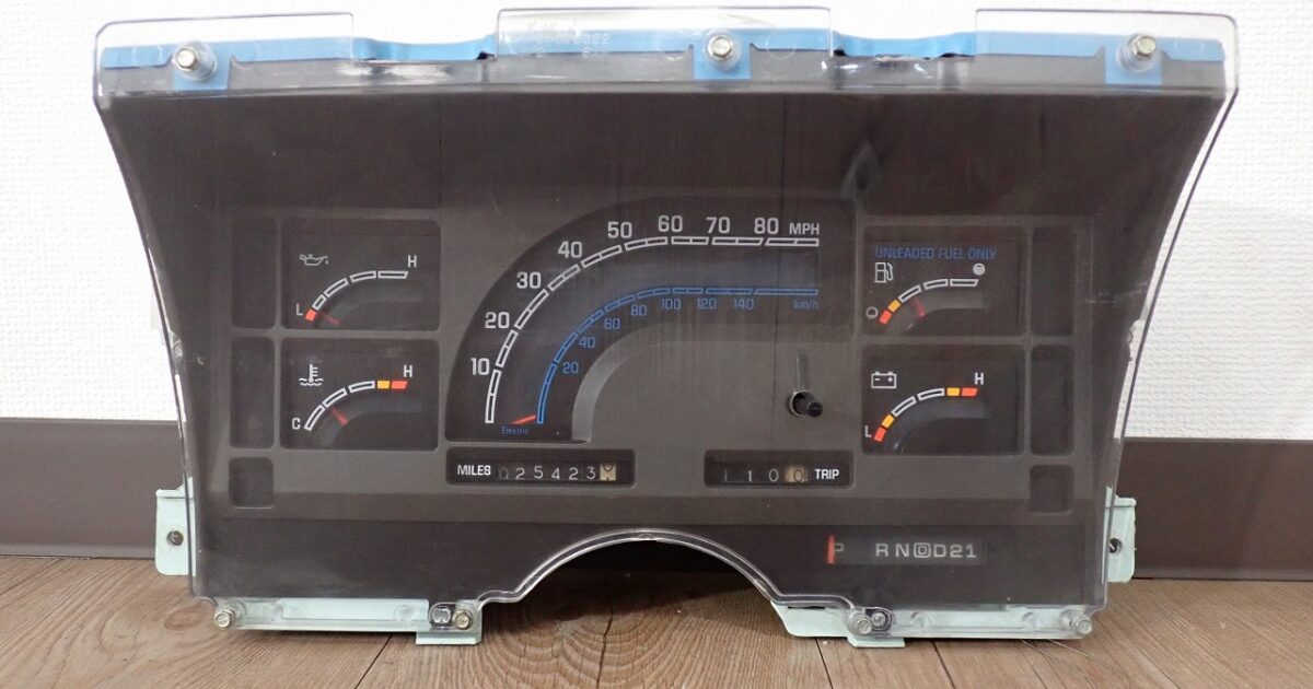 計器 CHEVROLET 25084547 1 PP URS 25088469 ASTRO シボレー アストロ スピードメーター 水温計 ジャンク 39