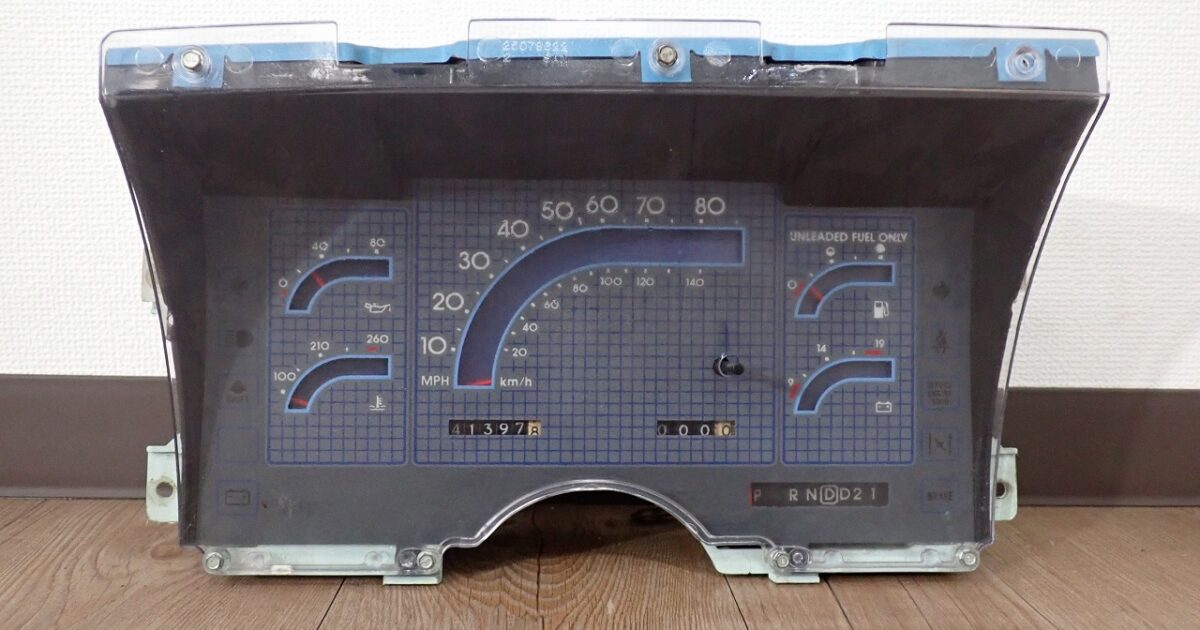 計器 CHEVROLET UNM 25053221 25079622 PED-3 ASTRO シボレー アストロ スピードメーター 水温計 ジャンク 42