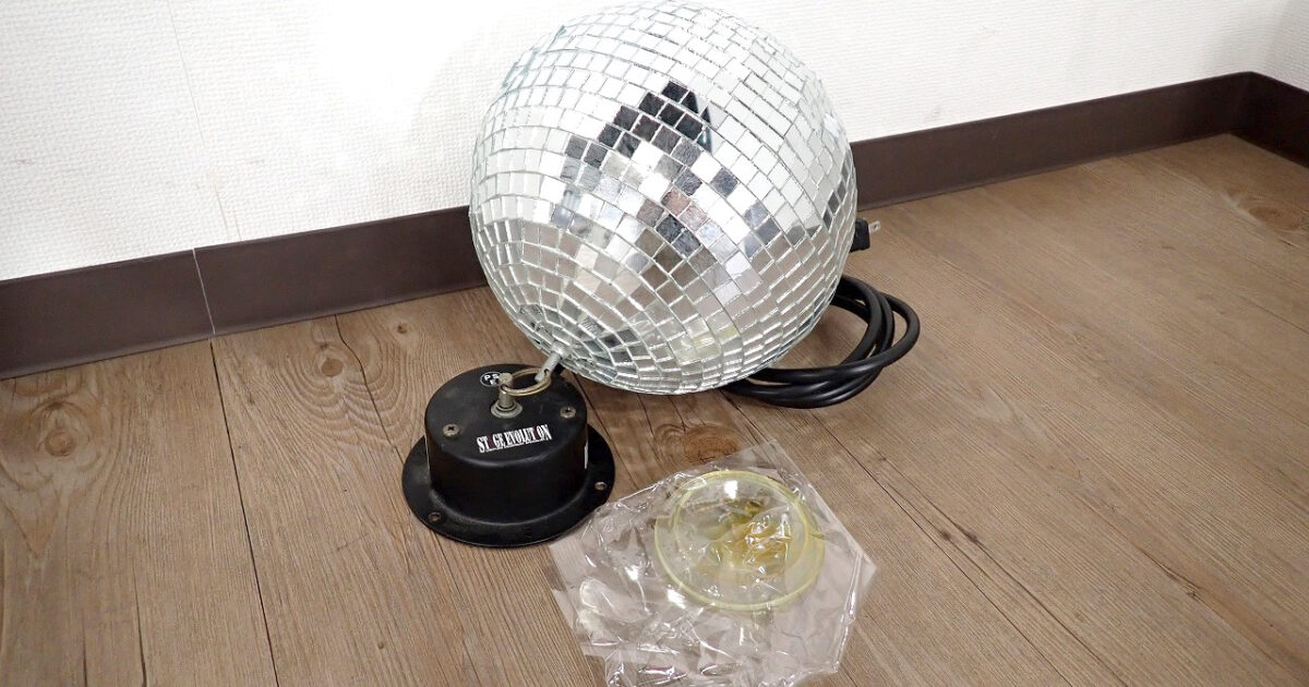 ミラーボール STAGE EVOLUTION ステージエボリューション 電動 直径約21cm 天吊り 舞台照明