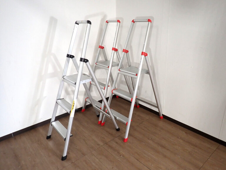 脚立 HASEGAWA SRA-8 SRA-8BA 長谷川工業 サルボ 上枠付き踏台 軽作業用 アルミ 3段 3本セット