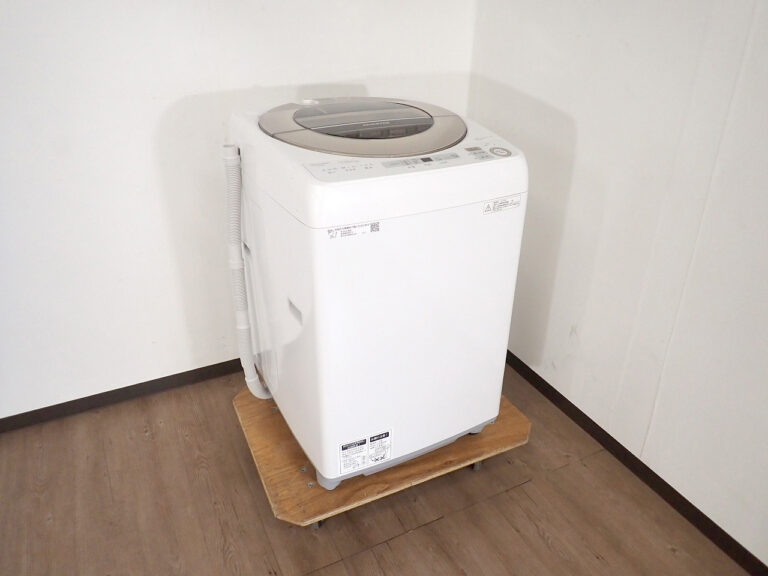 洗濯機 SHARP ES-SH7C-N シャープ 7kg 送風乾燥 おしゃれ着 毛布 縦型