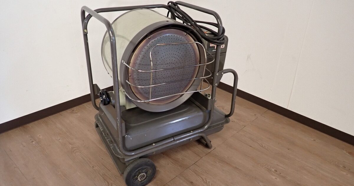 ジェットヒーター Shizuoka Seiki VAL6 PKO 静岡製機 石油ストーブ バルシックス 赤外線オイルヒーター 灯油 倉庫 24坪