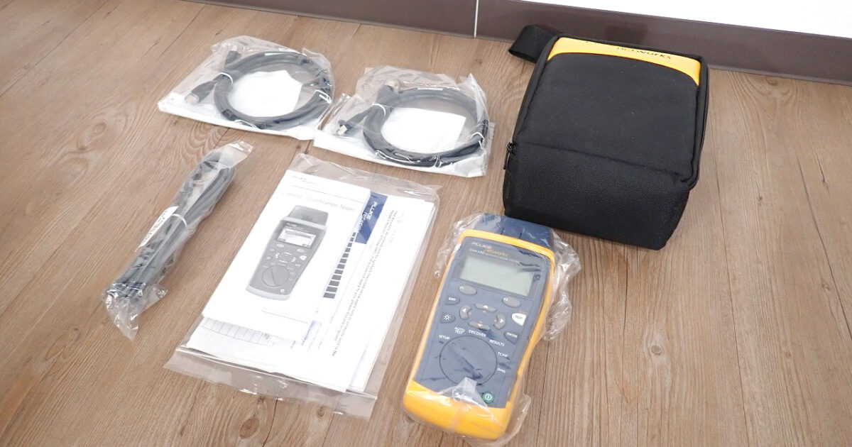 配線検証テスター FLUKE CableIQ CIQ-100 フルーク ネットワークス 測定器 未使用 定価23万円