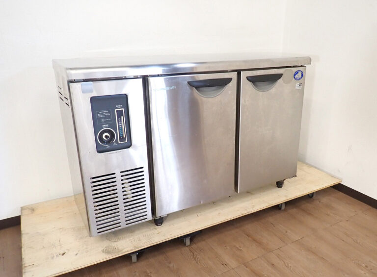 コールドテーブル SANYO SUC-N1241J 冷蔵庫 単相100V 幅1200×奥行450×高さ800mm 2ドア