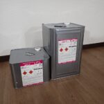 防水材 AGCポリマー サラセーヌ EZ 主剤 硬化剤 環境対応型 特化則非該当 無配合 ウレタン 塗膜 ブルーグレー