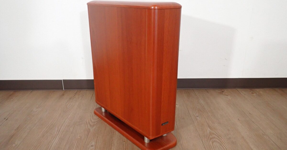 ウーファー DENON DSW-3L デノン スピーカー ウーハー 再生周波数帯域 25Hz～0.2KHz 木目