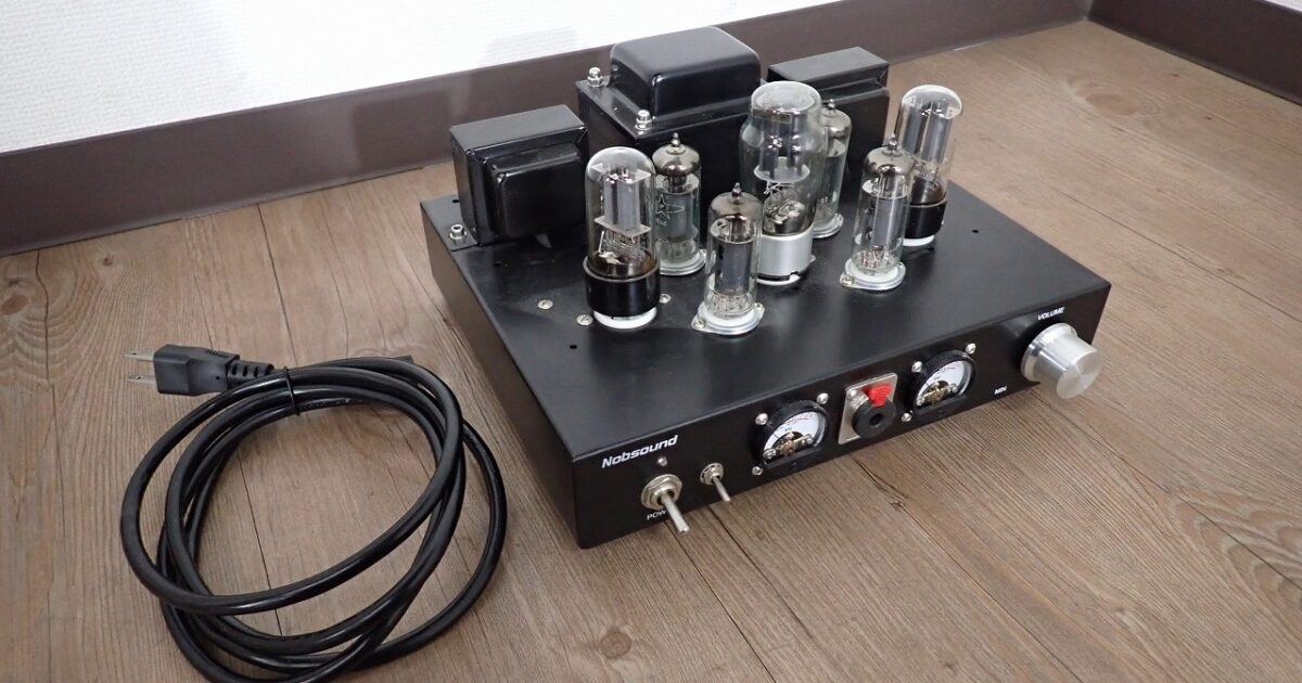真空管アンプ Nobsound 6P1 ノブサウンド ヘッドホンアンプ リファイド ステレオ クラスA シングル エンドアンプ