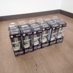 LED電球 IRIS OHYAMA LDC3L-G-E17-FC アイリスオーヤマ LEDフィラメント電球 非調光 E17 40形相当 電球色 クリア 12個セット