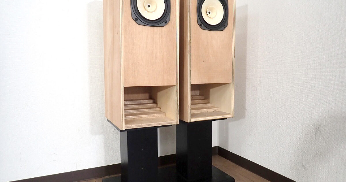 スピーカー FOSTEX FE166En フォステクス 16cm フルレンジユニット バックロード スタンド COK-SP2 バスレフ ボックス ペア 木製 3