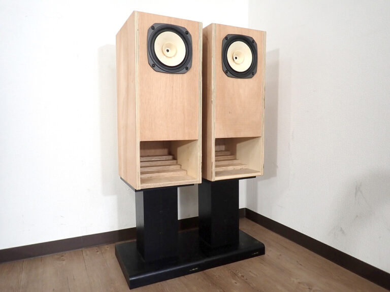 スピーカー FOSTEX FE166En フォステクス 16cm フルレンジユニット バックロード スタンド COK-SP2 バスレフ ボックス ペア 木製 3