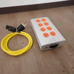 マルチタップ KING SNAKE E-TP80 キングスネーク 電源タップ 8口 オーディオ用 高圧アルミニウム