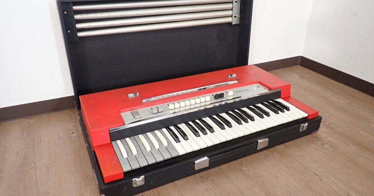 電子オルガン ACE TONE TOP-6 エーストーン ヴィンテージ ELECTRONIC ORGAN エレクトリック FLUTE STRING 49鍵
