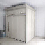 物置 TAKUBO JN-2215 田窪工業所 Mr.トールマン ダンディ スチール 三枚扉 幅2200 奥行1590 高さ2570 1.06坪 タクボ 屋外 大型
