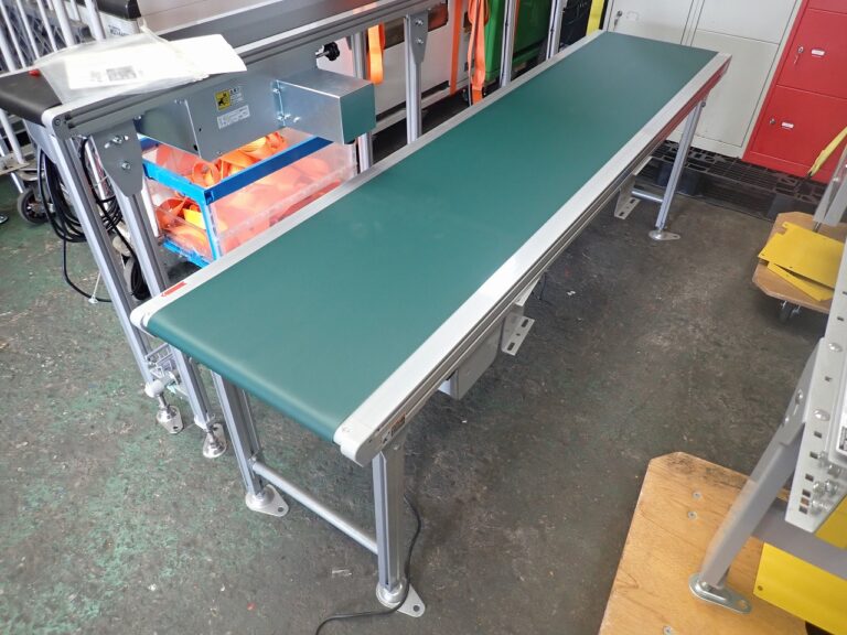 ベルトコンベア okura Fine Conveyor II FBG40DR200B11R09X オークラ ファインコンベヤ 2 電動 100V 長さ200cm 幅40cm