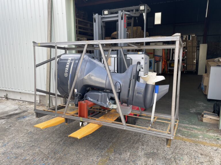 船外機 YAMAHA F115AET 68V ヤマハ発動機 4スト 115馬力 X足 小型船舶用 ボート スクリュー