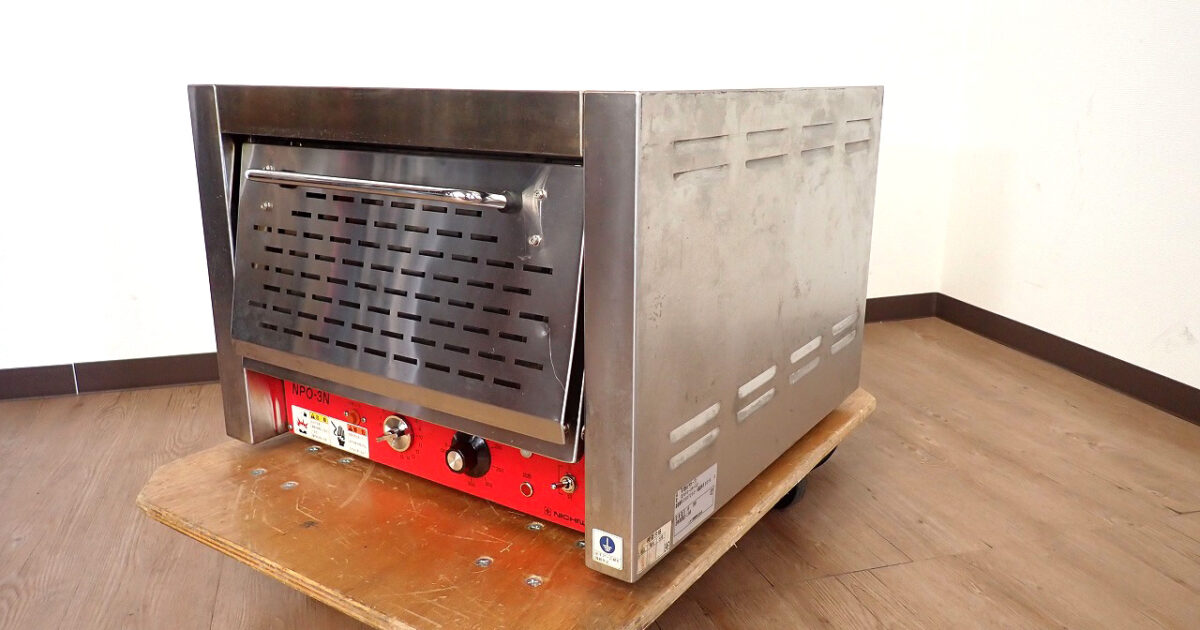 電気ピザオーブン NICHIWA NPO-3N-S2 ニチワ ピザ釜 ピザ窯 1φ 200V 3.0kW 卓上 2段 業務用 厨房機器