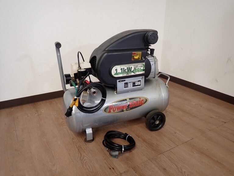 エアコンプレッサー PAOCK Power sonic RC-1530 パオック パワーソニック 1.1kW 1.5馬力 30L 100V