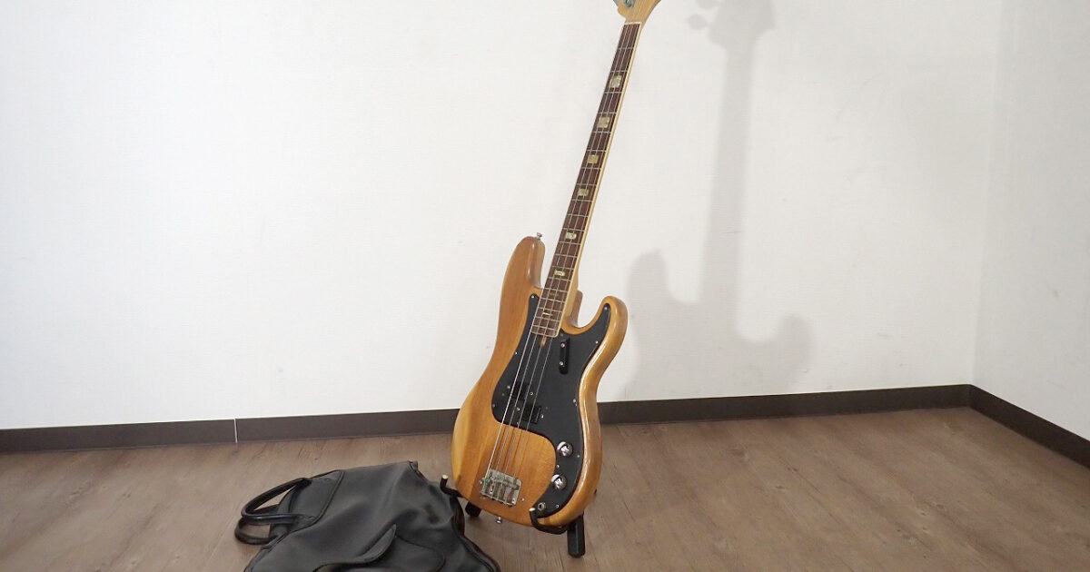 エレキベース ELK INCORPORATED PRECISION BASS エルク プレシジョンベース 木目 ブラック