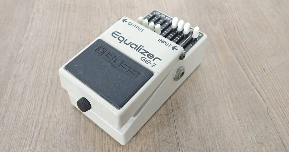 エフェクター BOSS Equalizer GE-7 ボス グラフィックイコライザー ギター用 べダル