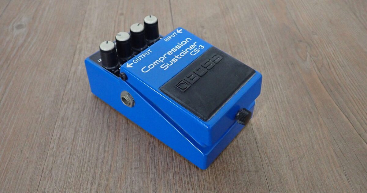 エフェクター BOSS Compression Sustainer CS-3 ボス コンプレッション サスティナー ギター用 べダル