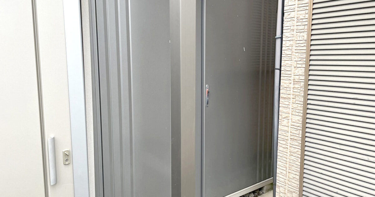 物置 TAKUBO GP-199 タクボ グランプレステージ スチール 屋外 二枚扉 ブラウン 幅1879 奥行900 高さ1900mm