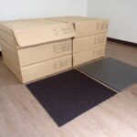 タイルカーペット ZX2759 50cm×50cm 20枚 6ケース 約19.37畳 ブラウン系