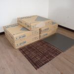 タイルカーペット SANGETSU DT-4350 DT4357 サンゲツ ベルダ 50cm×50cm 16枚 4ケース + 15枚 約12.75畳 ブラウン系