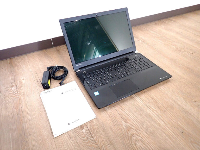ノートパソコン TOSHIBA dynabook T45/CBD PT45CBD-SJA2 Win10 Core i3-7100U 2.40GHz メモリ8GB HDD1TB DVD-RW 15.6型 テンキー