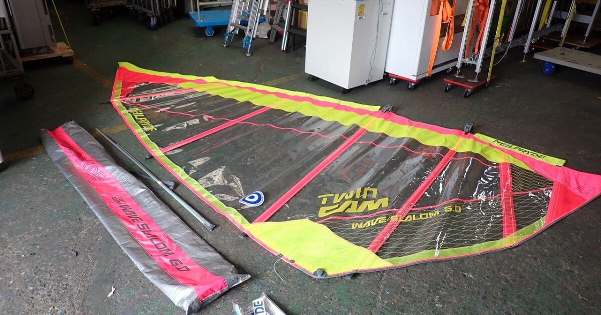 セイル NEILPRYDE TWINCAM WAVE SLALOM 6.0 ニールプライド ツインカム スラローム ウィンドサーフィン