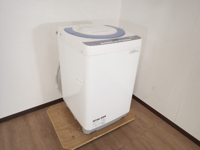 洗濯機 SHARP ES-T708-A シャープ 7.0kg 縦型 シンプル コンパクト ふろ水 風乾燥