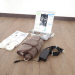 電位治療器 OMRON HV-F5200 オムロン 肩 腕 背中 腰 脚 足裏 たたき もみ おし さすり 振動 20段階調節 低周波 温熱