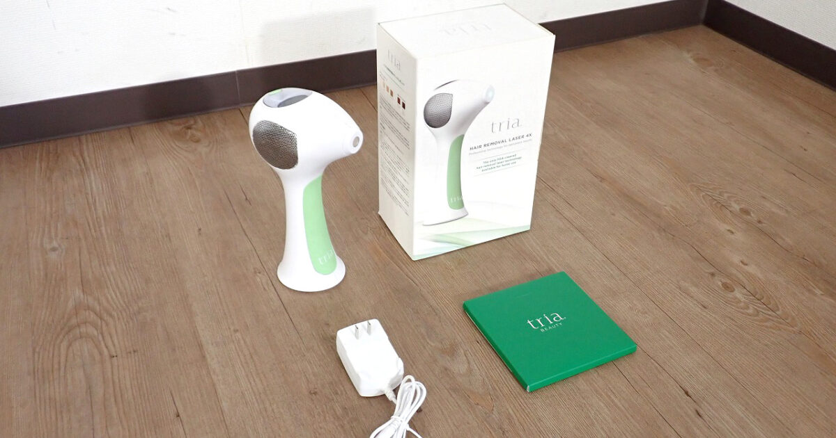 脱毛器 TRIA BEAUTY HAIR REMOVAL LASER 4X トリア ビューティー パーソナル レーザー LHR4.0