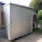 物置 YODOKO ESD PL15 ヨドコウ エスモ スチール 屋外 幅195cm 高さ195cm 奥行90cm 3枚扉 グレー