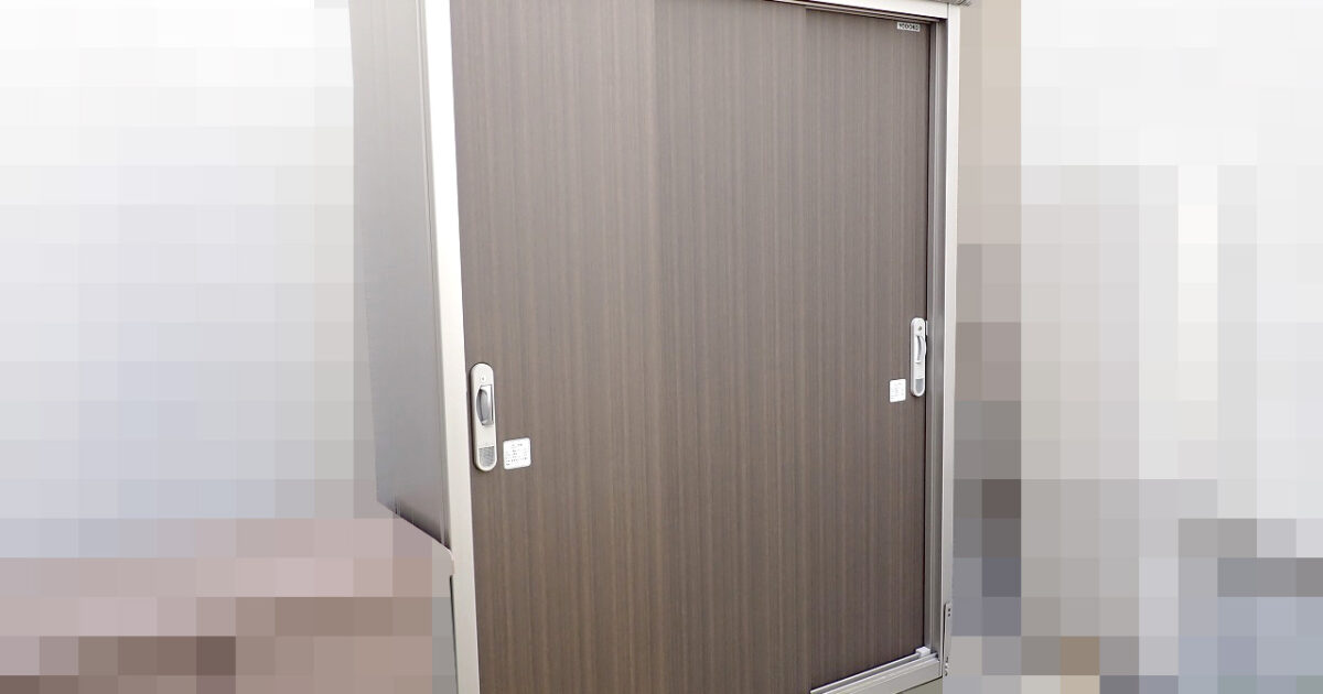 物置 YODOKO ESE-1505A/DW ヨドコウ エスモ スチール 屋外 木目調 幅150 高さ195 幅50cm 三枚扉