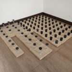 YPE型 支持脚 BANKYO YPE-60 YPE-90 YPE-110 万協フロアー 97個セット 置床 乾式二重床 遮音 上げ床