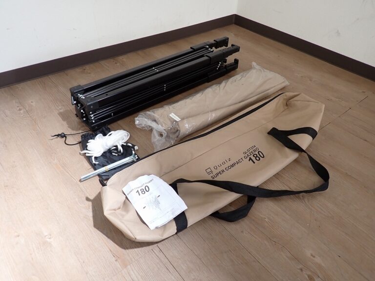 タープ Qualz QLGT254 SUPER COMPACT GAZEBO クオルツ スーパーコンパクトガゼボ 180 日除け キャンプ アウトドア