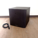 サブウーファー Bowers & Wilkins バウワーズ&ウィルキンス スピーカー ロングスロー 250mm ドライバー 200WクラスDアンプ B&W