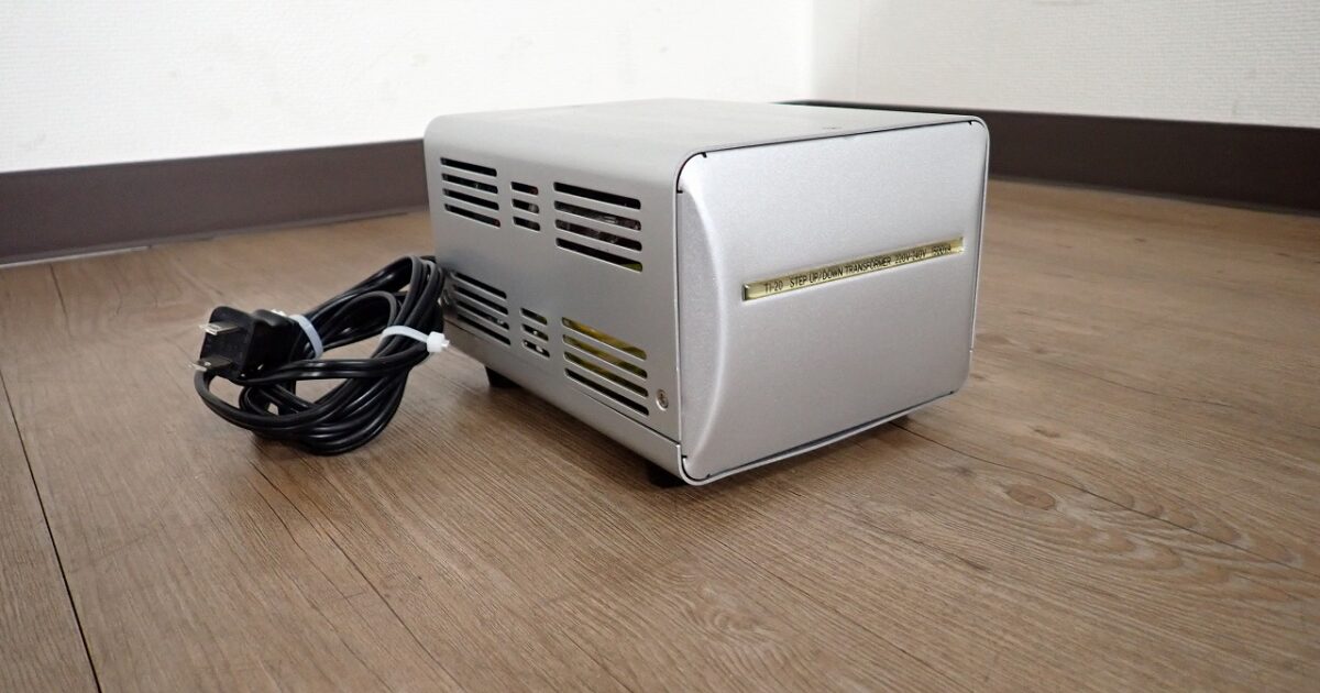 アップダウントランス KASHIMURA TI-20 カシムラ 変圧器 昇圧 降圧 100V⇔220-240V 1500W サーマルプロテクタヒューズ
