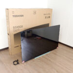 テレビ TOSHIBA 55X920 東芝 55インチ 有機EL パネル方式 BS CS 4K 内臓 レグザ REGZA NETFLIX 2018年