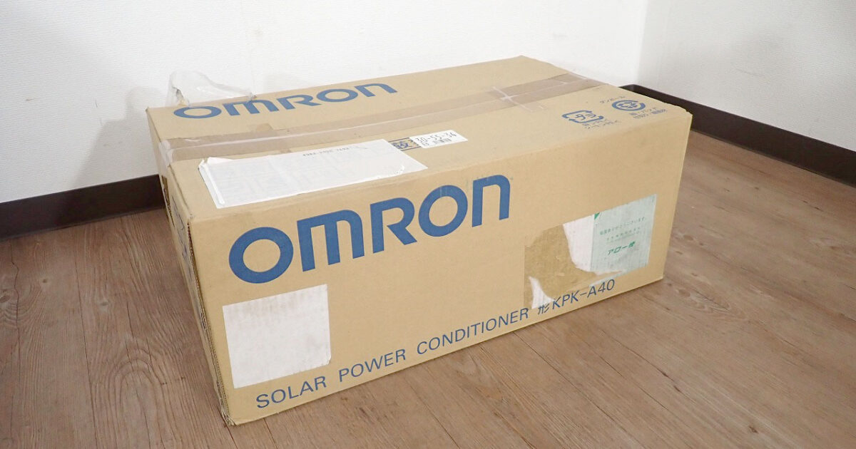 パワーコンディショナー OMRON KPK-A40 オムロン 屋内用 単相 4.0kW パワコン 太陽光 ソーラー 発電