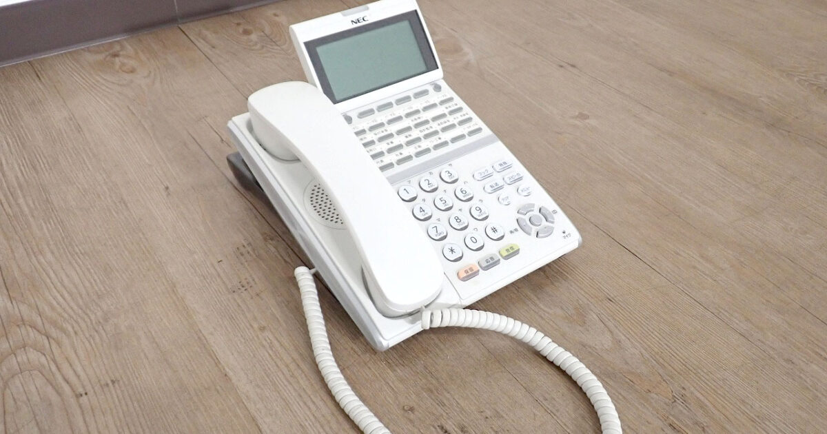 ビジネスフォン NEC DT400 DTZ-24D-2D8(WH) 日本電気 ビジフォン 24ボタンデジタル多機能電話機 通信機器