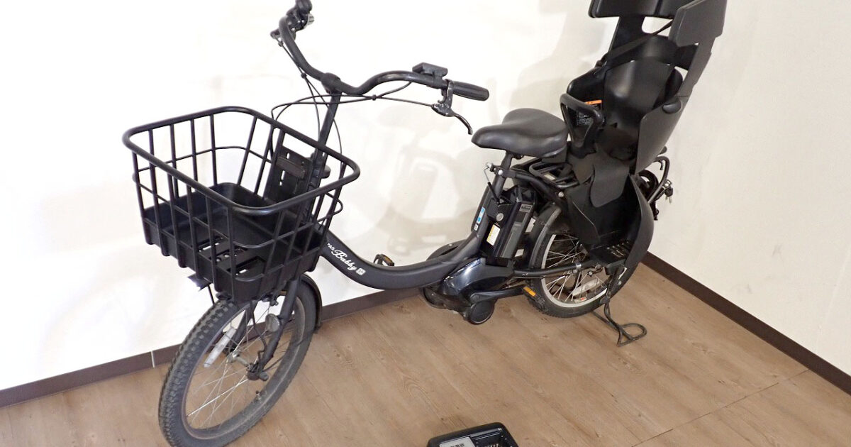 自転車 YAMAHA PA20BSPR ヤマハ 電動アシスト自転車 PAS Babby un SPリヤチャイルドシート標準装備モデル 20インチ