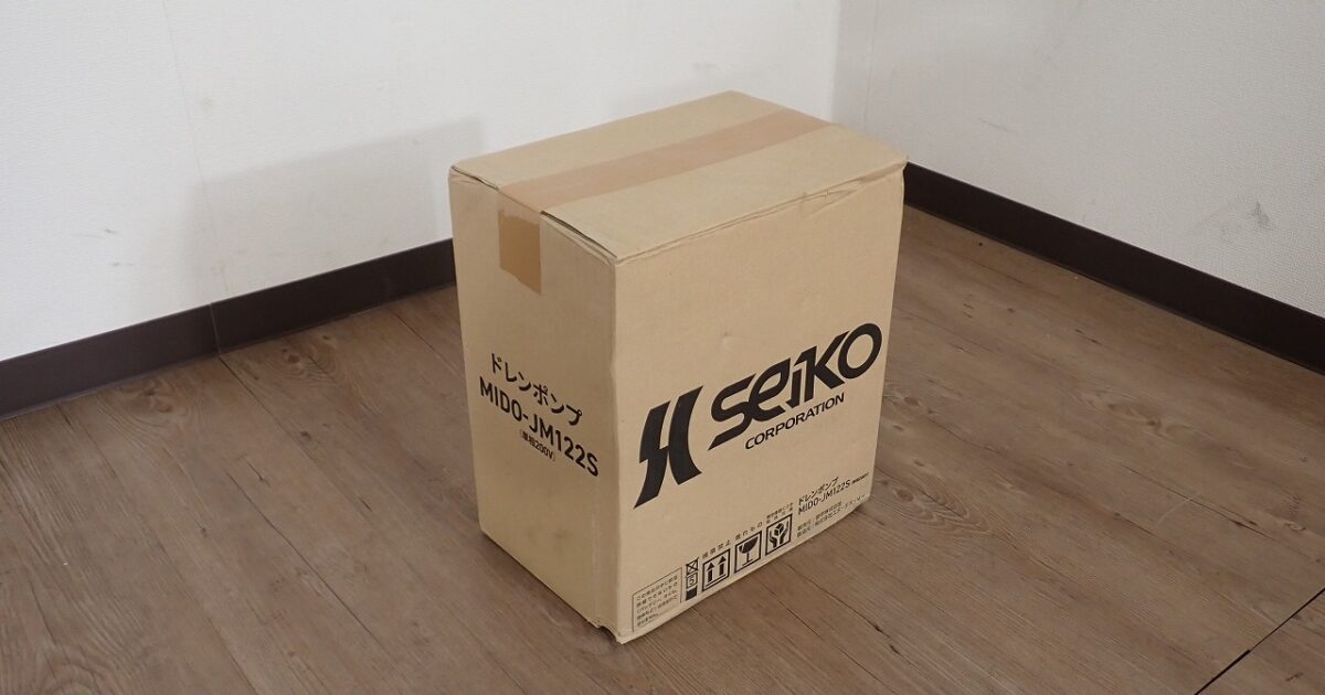 ドレンポンプ SEIKO MIDO-JM122S 靜甲 NSC エヌ エス シー 単相 200V 21W 50/60Hz 全自動 タンク一体型 エアコン ドレン排出用