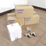 水栓 TOTO TLE01705J 東陶 3個セット 自動水栓機能部 サーモ AC100V 水栓金具 自動水栓 アクアオート