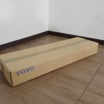手すり TOTO T112CP23 東陶 壁掛洗面器用手すり 800mm パブリック用手すり P型 トイレ 介護 車いす 介助 抗菌 樹脂被覆タイプ 固定式