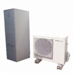 エコキュート Panasonic 電気温水器 HE-NS37KQ 370L ヒートポンプユニット 室外機 HE-PNS45K リモコン付き 2021年