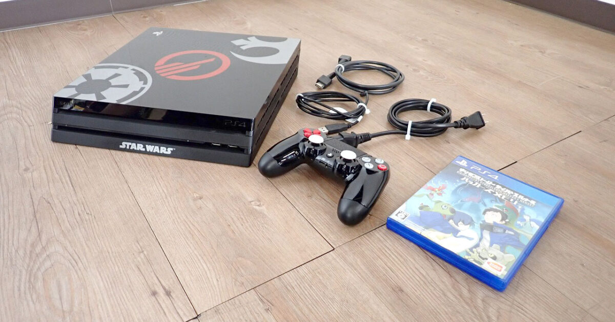 PS4 SONY CUHJ-10019 ソニー Star Wars Battlefront II Limited Edition スターウォーズ デジモンストーリー サイバースルゥース