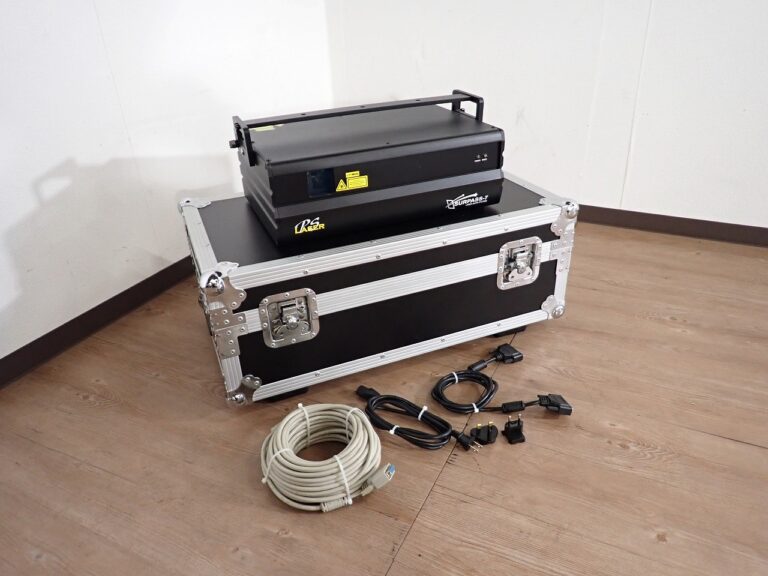 レーザープロジェクター e-lite SURPASS-7 イーライト カラーレーザー 照明 ライト 舞台 クラブ ライブハウス 演出 ケース付属