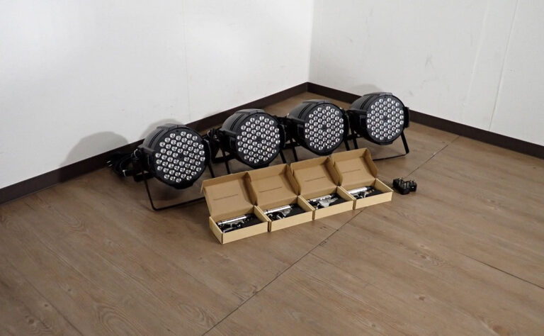 舞台照明 ビートッパー LPC007-H BETOPPER 4台 LED スポットライト 演出 高輝度 音声連動 ライブ ステージ パーティ カラオケ