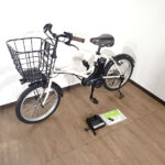 自転車 Panasonic BE-ELGL033AF パナソニック キー3本 バッテリー長押し5点灯 電動アシスト自転車 20インチ ココモミルク